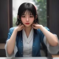 女性编辑坐在电脑前记录笔记，桌面摆放着笔记本与咖啡杯，办公室光线柔和